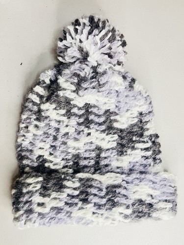 Beanie hat cap hand knittted - hand,