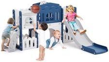 Kids Swing Slide Climber Set