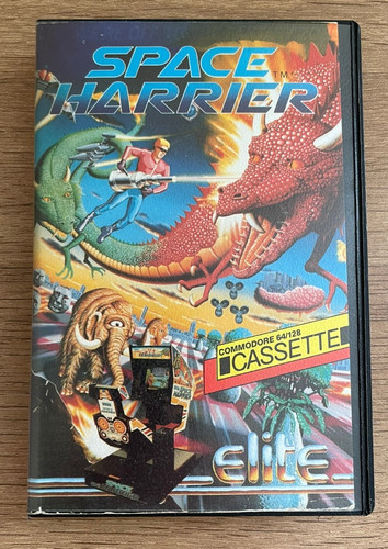Space harrier tape - tape, commodore