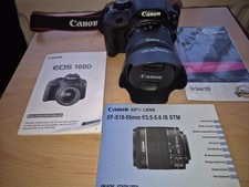 Canon EOS 100D DSLR camera
