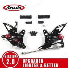 Adjustable Rearsets Footrest Foot Pegs For Suzuki SV650 SV650S SV650X 2016-2023