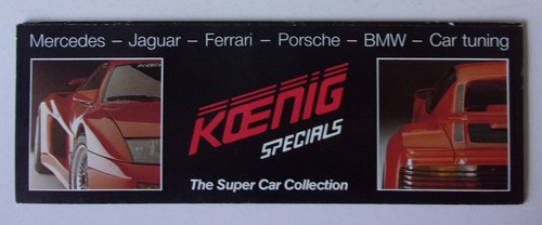Koenig ferrari mercedes benz - mercedes,