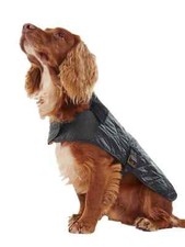 Barbour Quilted Black Dog Coat