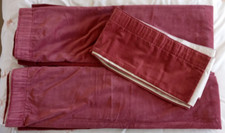 DUSKY ROSE (PINK) VELOUR CURTAINS L: 83/84" + PELMETS/HOME DECOR
