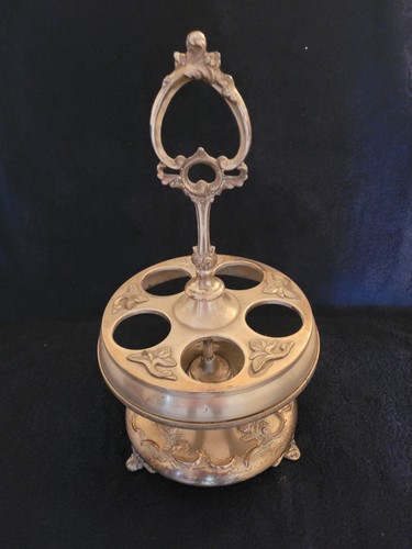 Cruet set antique - cruet, holder