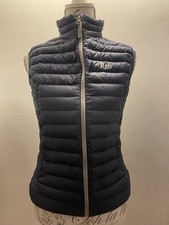 Rab Gilet Body Warmer  Microlight Pertex Feather Down Blue Pink 10 Gd Cond £250