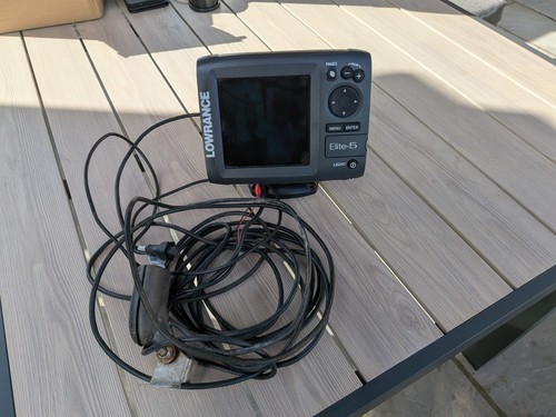 Lowrance elite fish finder - fish, &