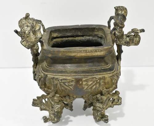 Antique chinese bronze bamboo - antique,