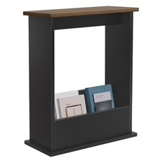 Slim Side Table with Storage