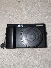 black digital camera and video