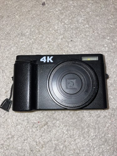 Black digital camera and - black, video
