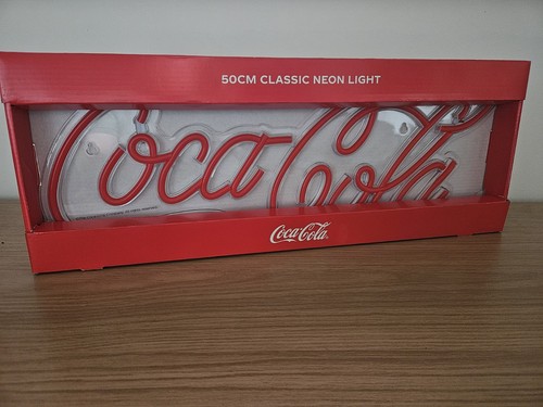 Led neon light sign coca - led,