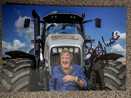 Signed photo jeremy clarkson - jeremy,