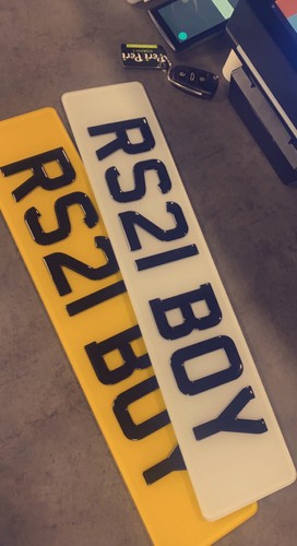 Private registration plate - private,