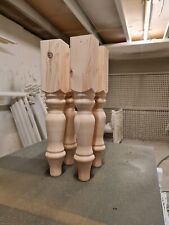 OVER STOCK PRICE REDUCED Pine Coffee Table or Stool Leg (Set of 4) 70mm x 425mm