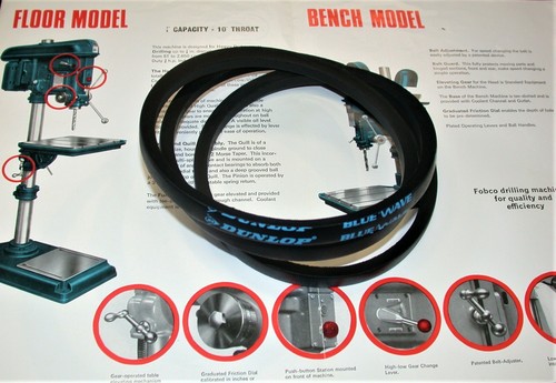 Spare vee belt for - for, fobco