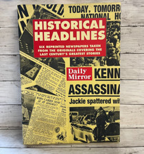 Daily Mirror Historical Headlines 6 Reprinted Newspapers From 1960's