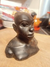 Tribal African wooden head
