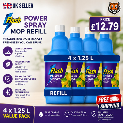 Flash power spray - flash, floor