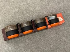 Vintage Pyrex Orange & Black