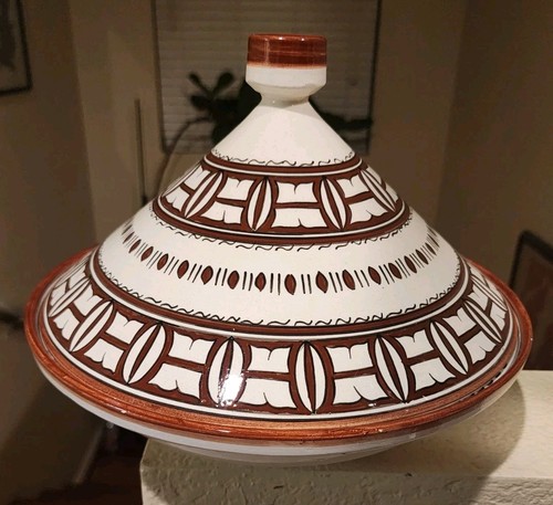 Hand painted moroccan tagine - painted,