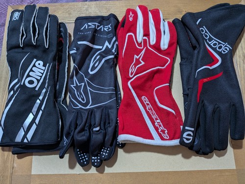 Sim racing gloves sparco - racing,