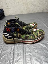 The Bathing Ape X Adidas Bape Dame 4 Size 11 Mens