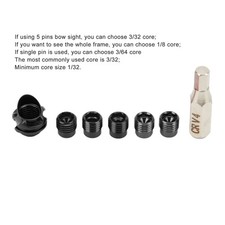 Compound Bow Peephole Set With