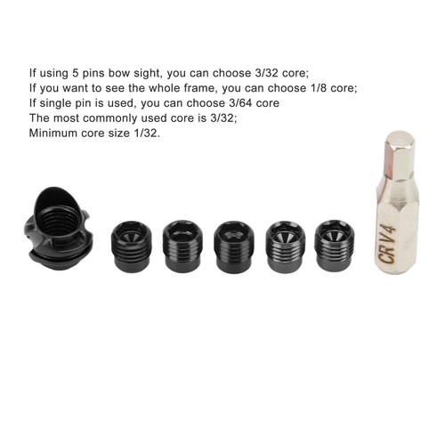 Compound bow peephole - compound,