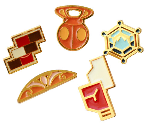 Pokemon gym badges - badges, lot