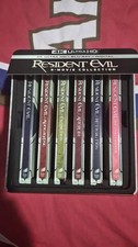RESIDENT EVIL 6 FILM 4K UHD BLURAY STEELBOOK COLLECTION *NEW! READ DESCRIPTION!*