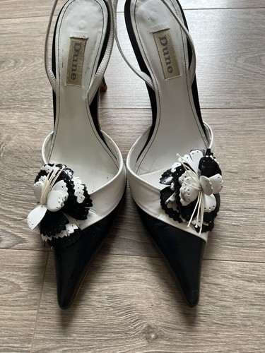 Dune black white - black/white, ladies