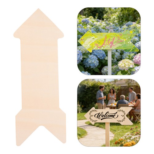 4pcs reusable wooden arrow - 4pcs,