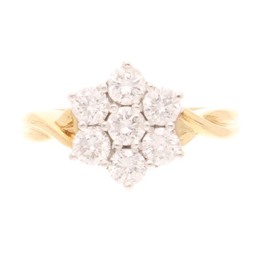 18carat yellow gold 00ct - yellow, 1.00ct