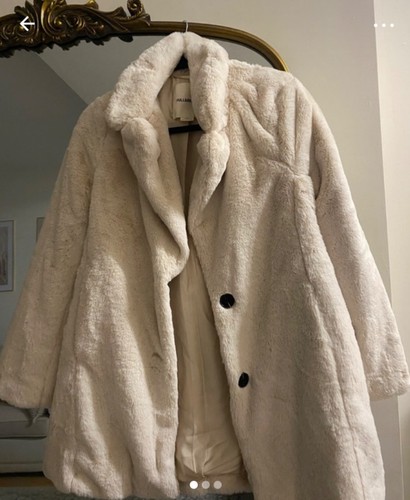 Pull bear faux fur coat - &,