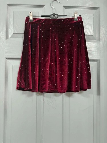 Tammy vintage burgundy velvet