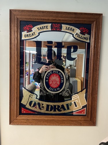 Vintage miller lite on - “miller,