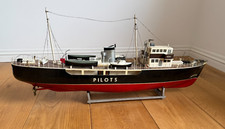 Large Vintage Model Pilot's Boat Trinity House Pathfinder 110cm x 19cm x 45cm RC