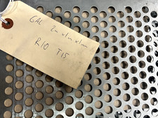 *DAMAGED* Galvanized Perforated Sheet 2m x 1m x 1mm R10 T15