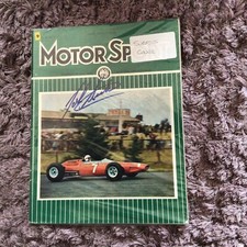 Motorsport magazine signed by - ,