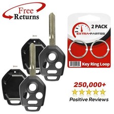 2 Remote Car Key Shell Case