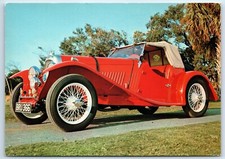 Postcard Car Lagonda 1935