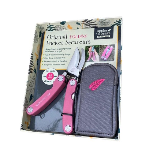 Folding pocket secateurs - folding,