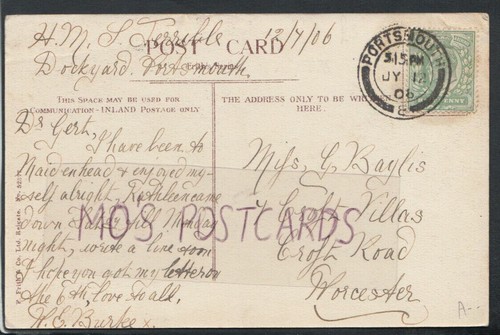 Family history postcard - history,
