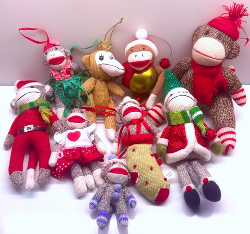 Christmas sock monkey - ~, ~