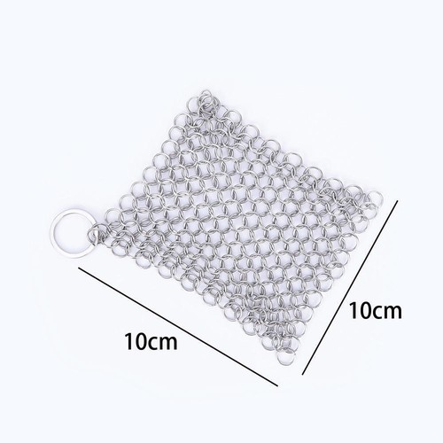 Cast iron cleaner chainmail - iron,