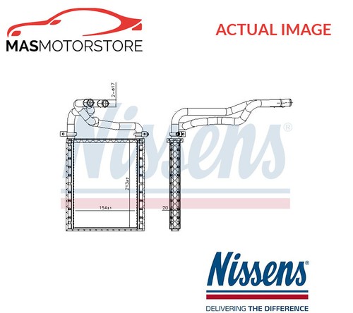 Heater radiator exchanger - heater,