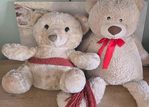 Large teddy bears ideal - 2x, for