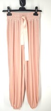 WANDERDOLL Peach Velvet Jogger Pants Size 6 – New Without Tags