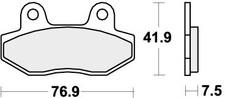 SBS Brake Pads Front For